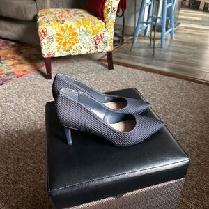 Elegant Navy Women's Heels